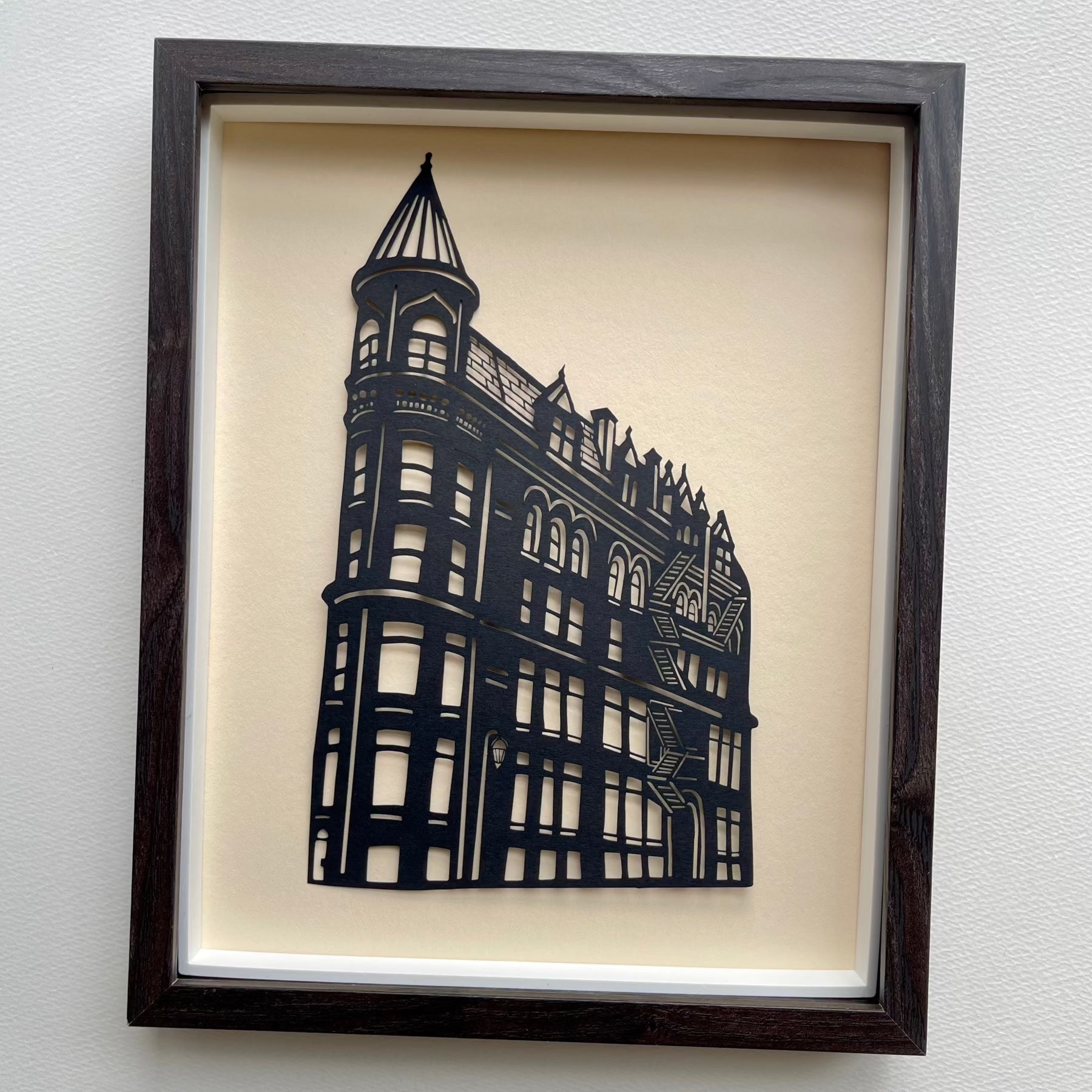 Flatiron Building Papercutting Artwork