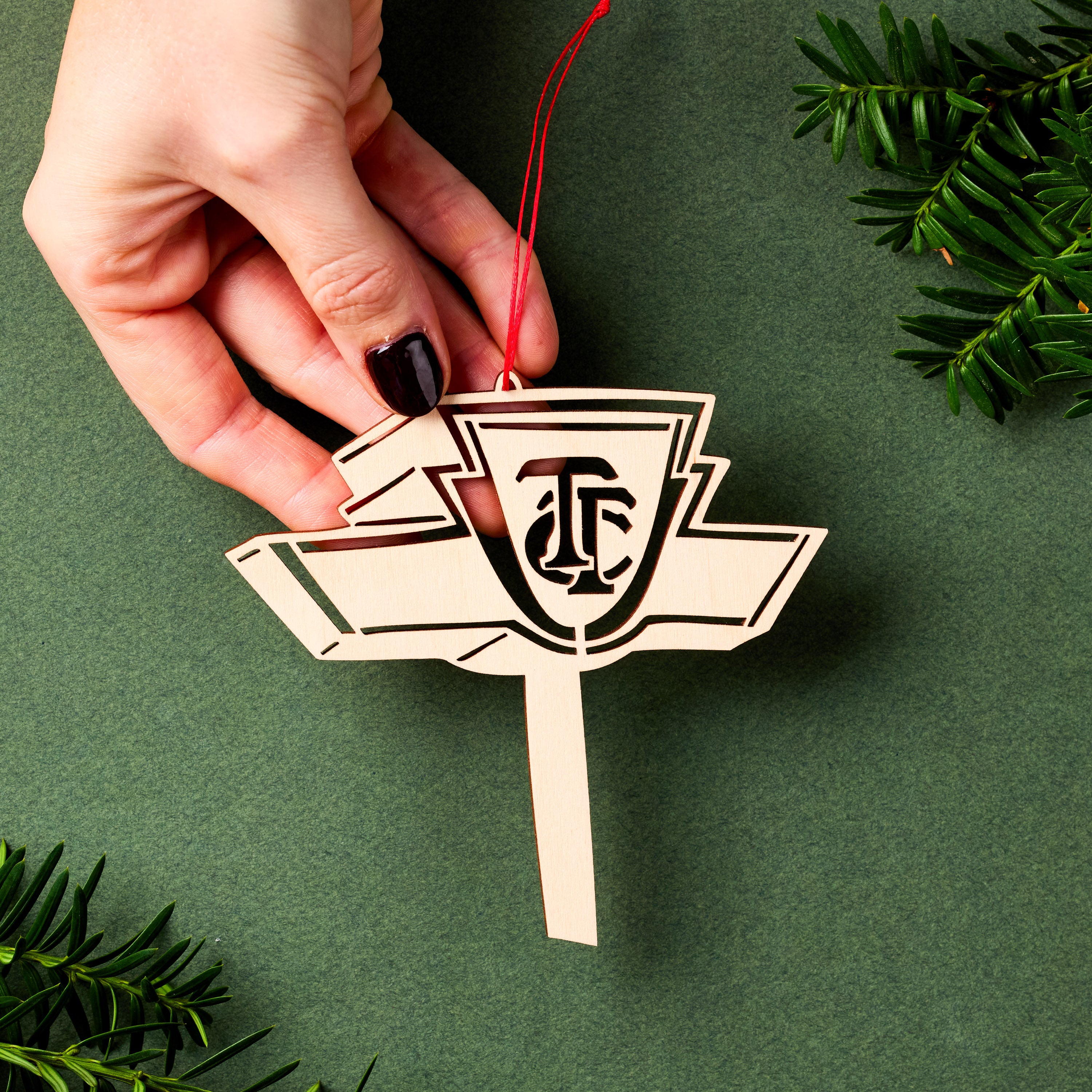 TTC Collab - Transit Entrance Sign Ornament
