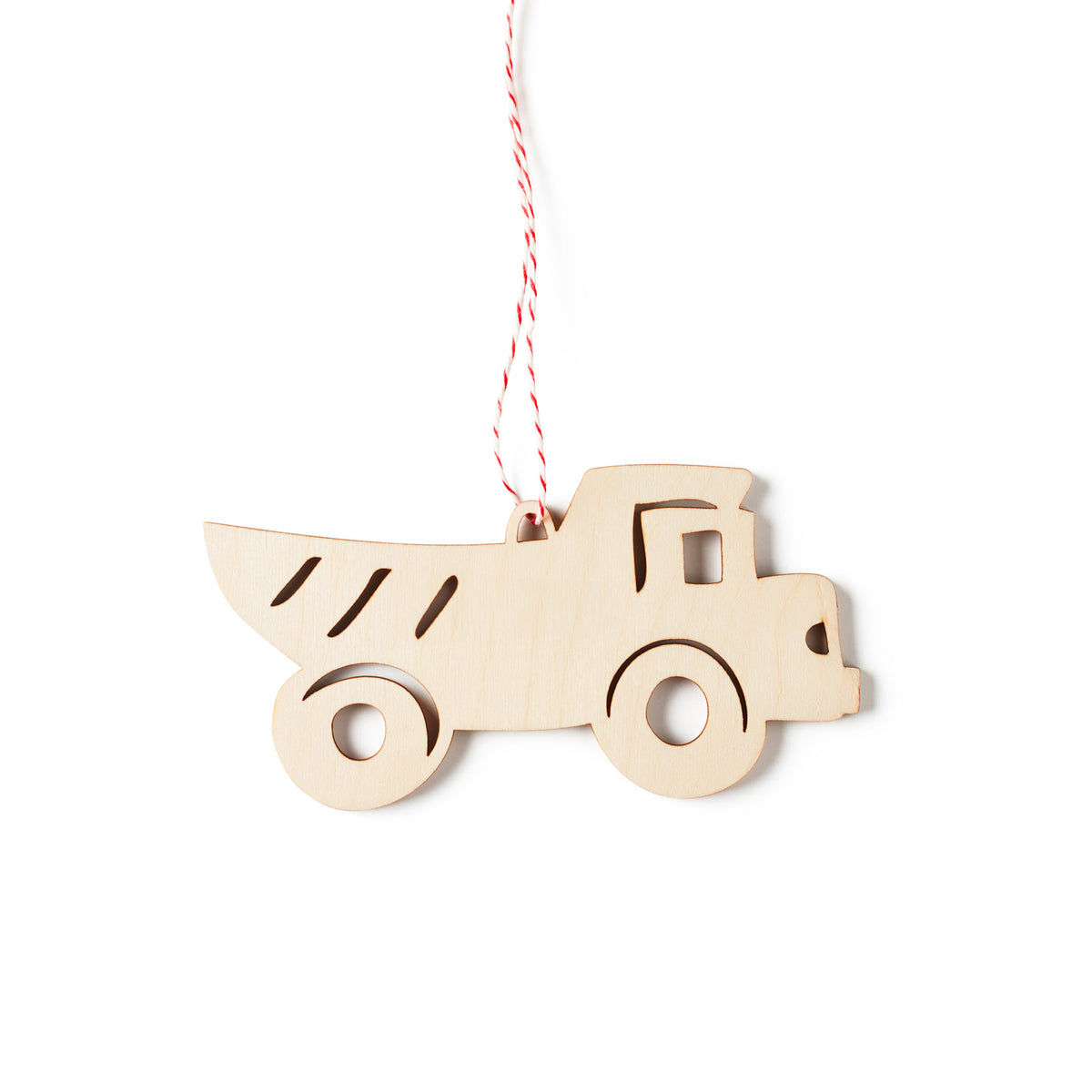 Dump Truck Construction Ornament