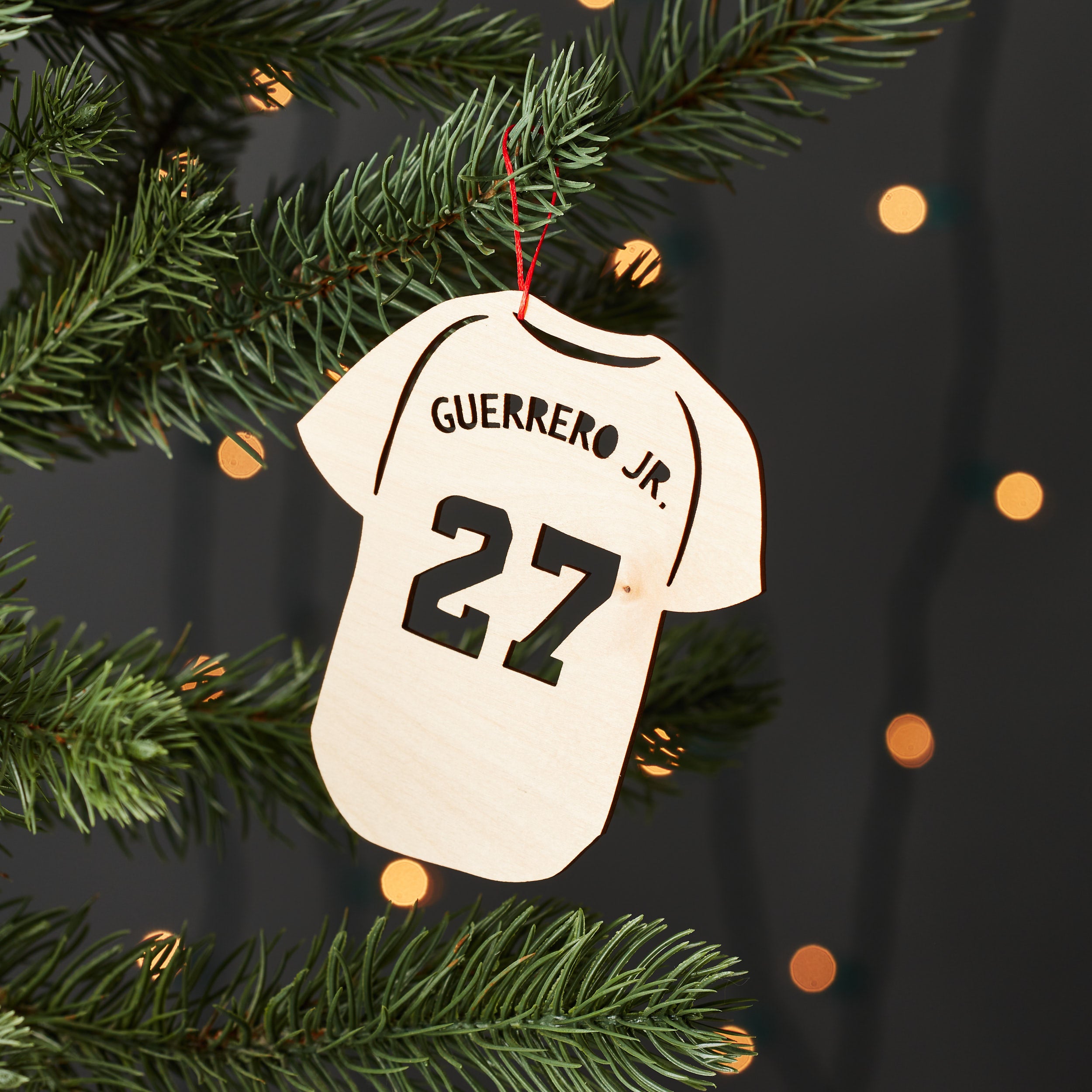 Custom Sports Jersey Ornaments (Hockey, Soccer, Baseball, football)