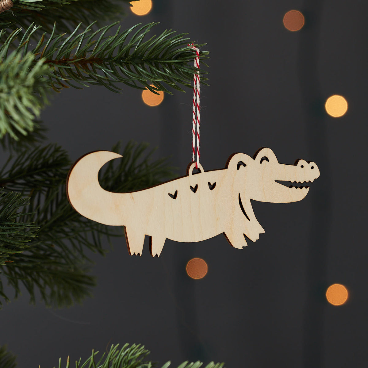 Crocodile Ornament