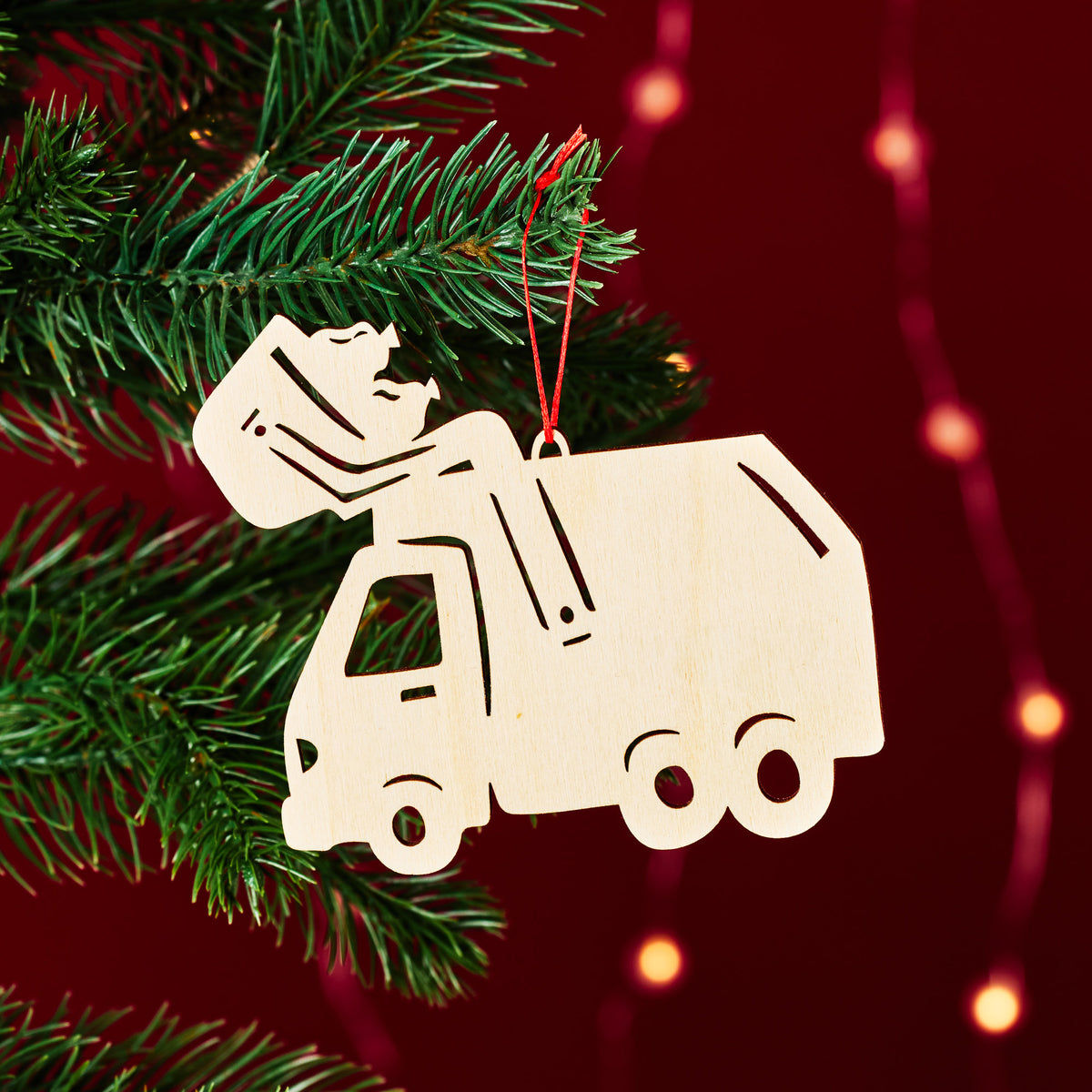 Garbage Truck Ornament