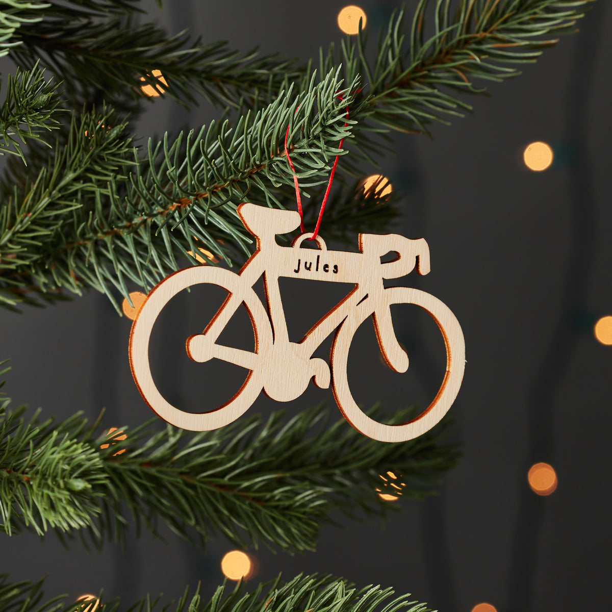 Road Bike Ornament