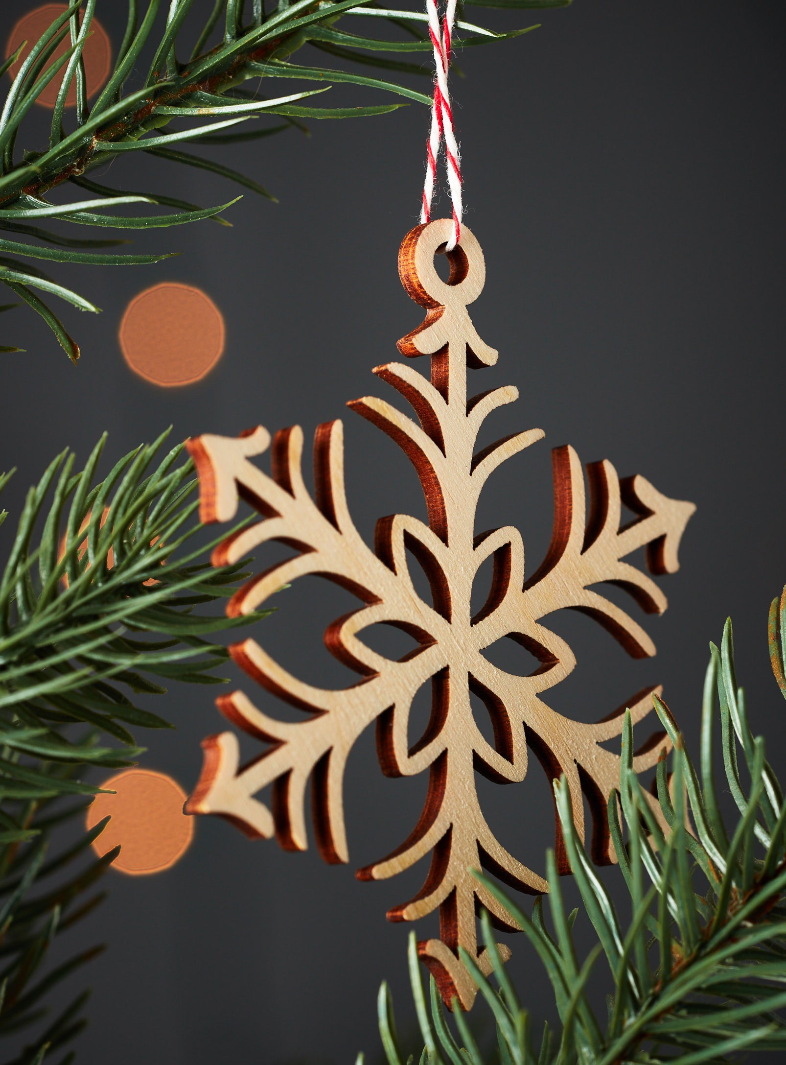 Snowflakes and Stars Ornaments