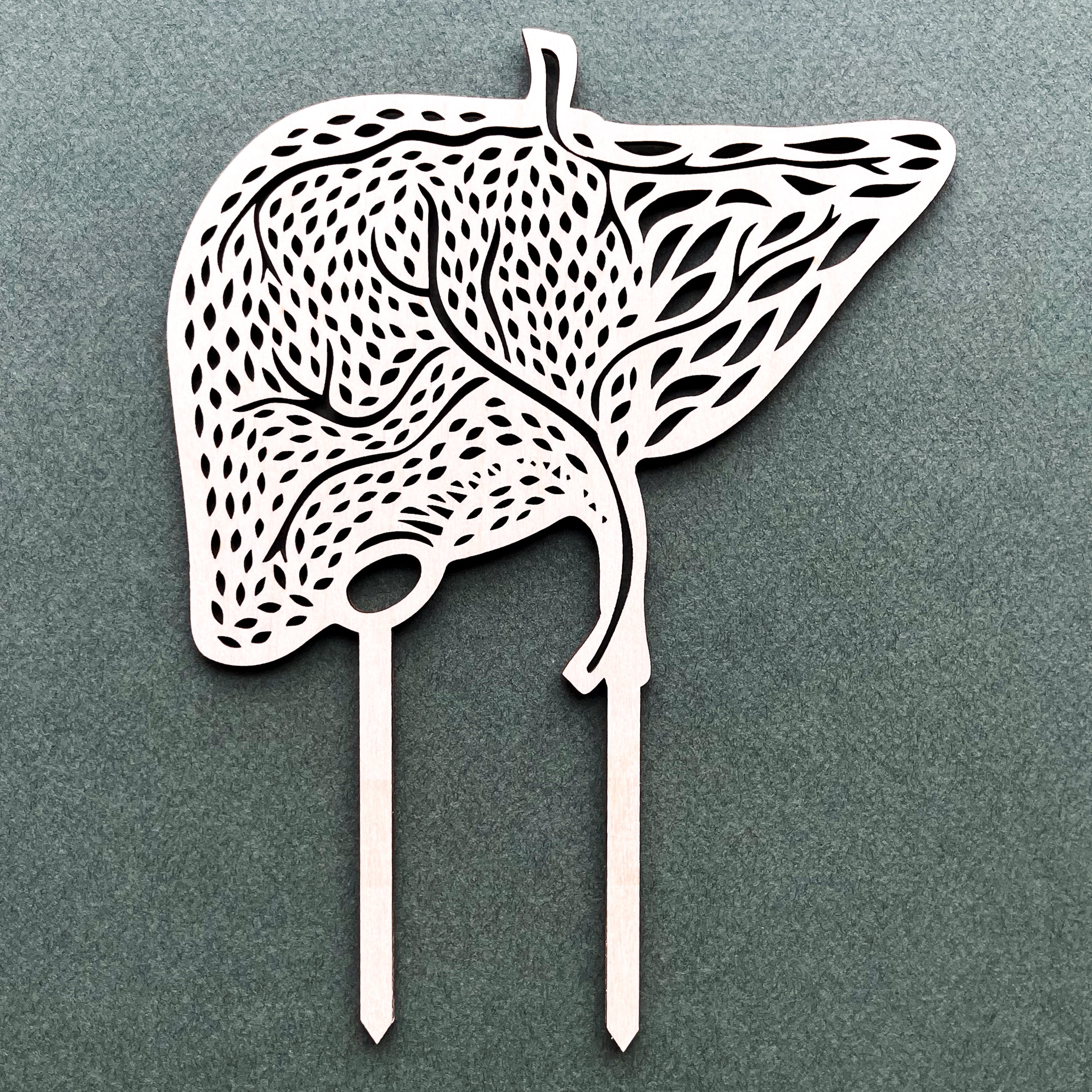 Anatomical Liver Cake Topper