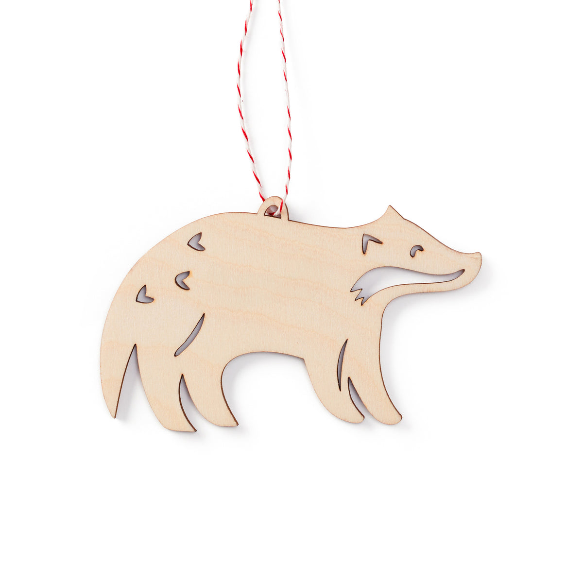 Badger Ornament