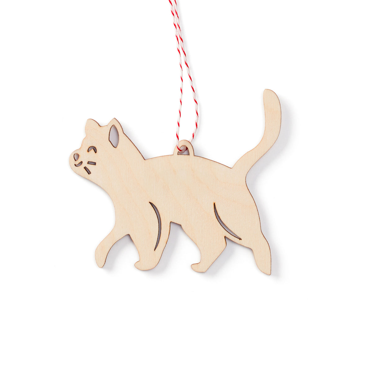 Walking Cat Ornament