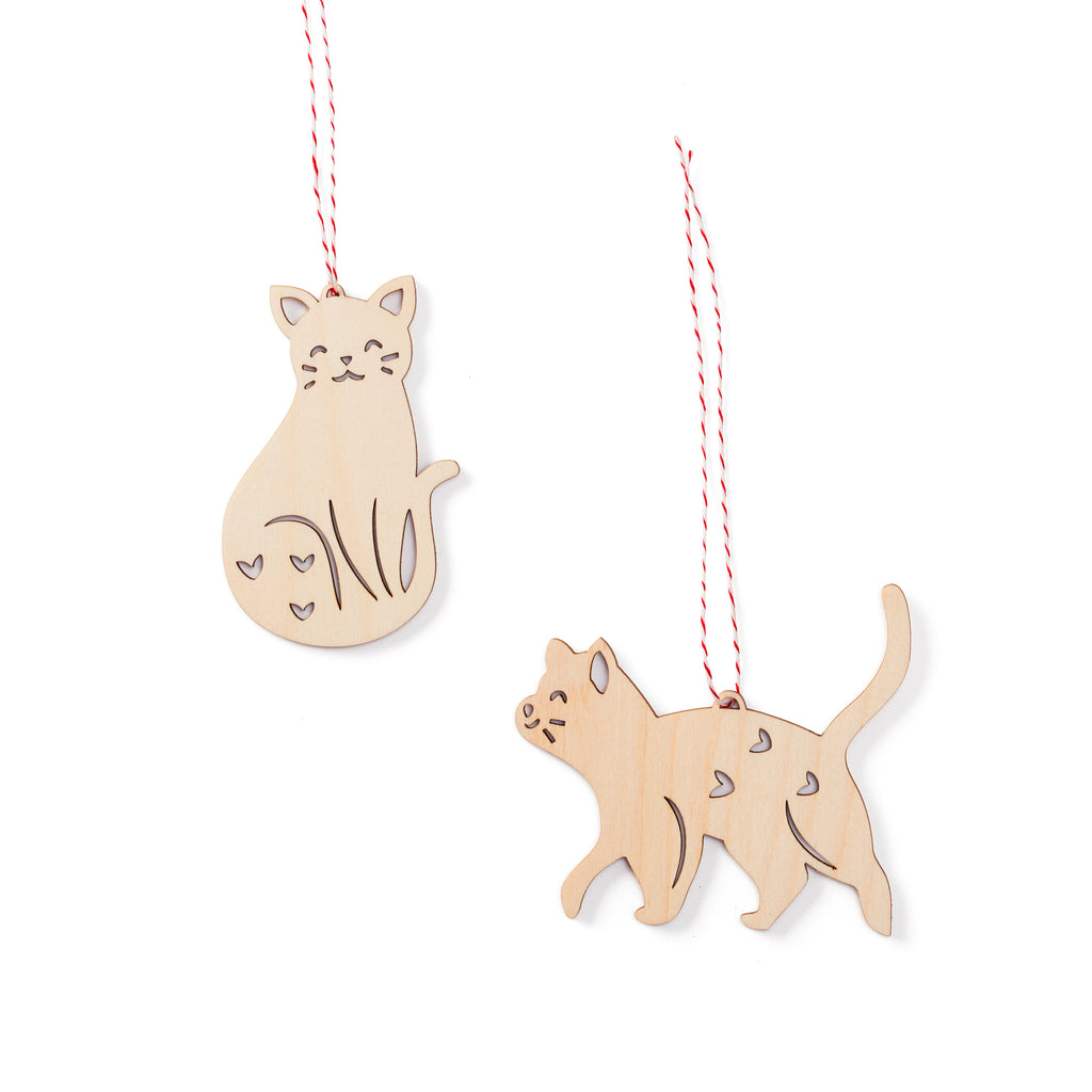 Cute Cat Kitten Ornaments