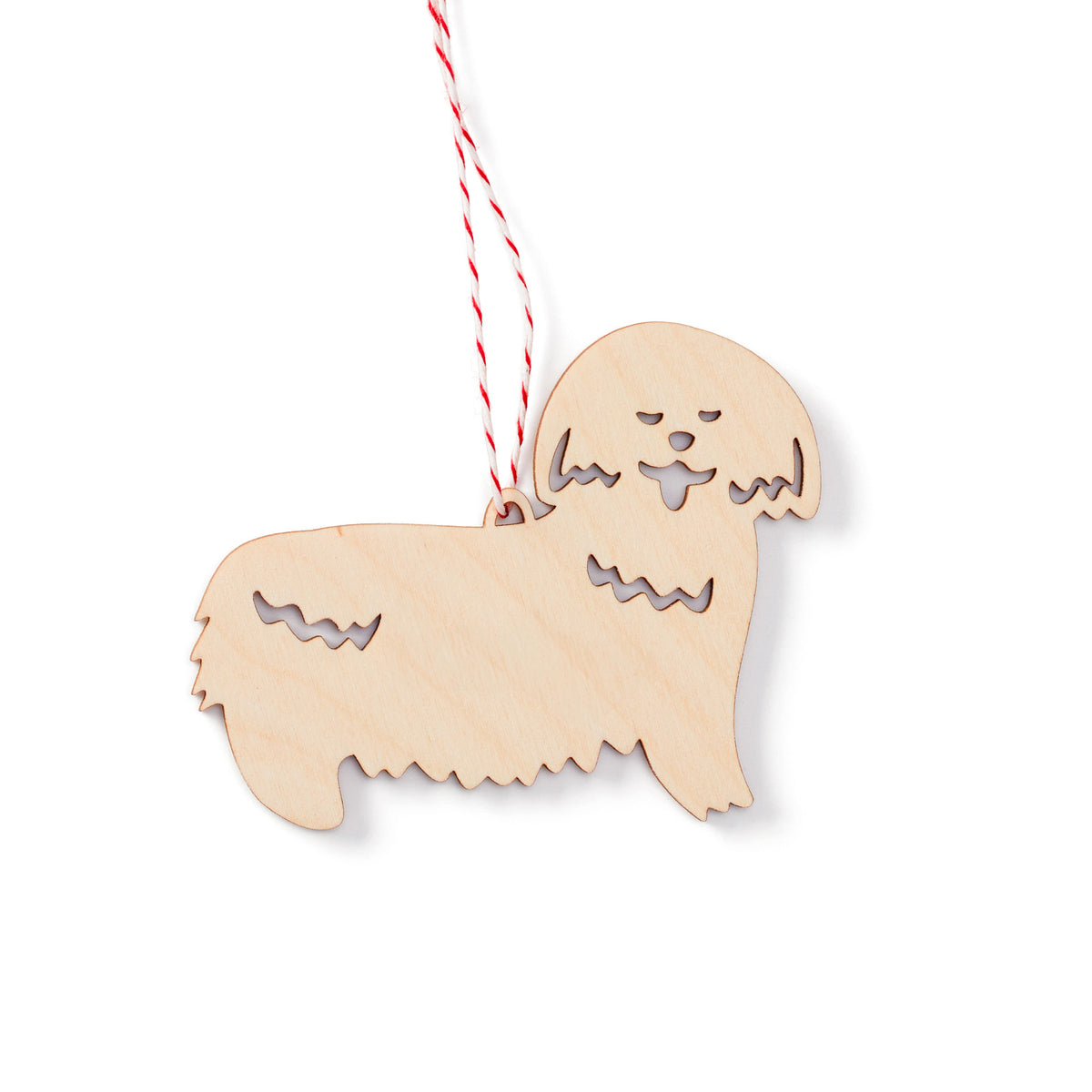Fluffy Mix Dog Ornament