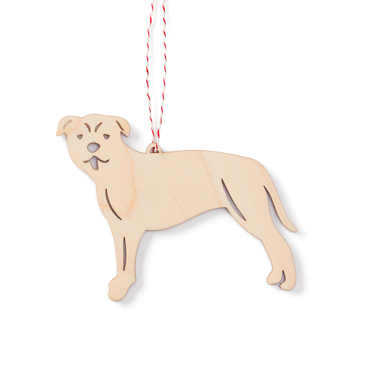 Pit Bull Dog Ornament