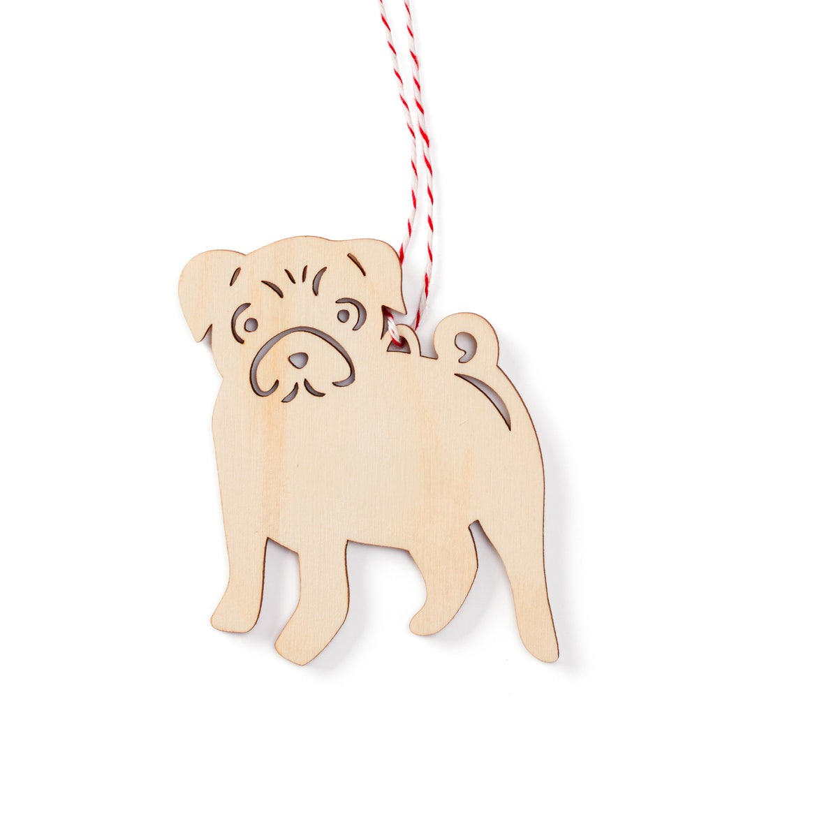 Pug Dog Ornament