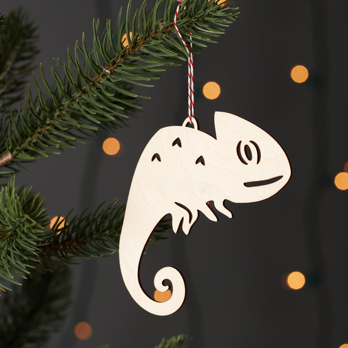 Chameleon Ornament