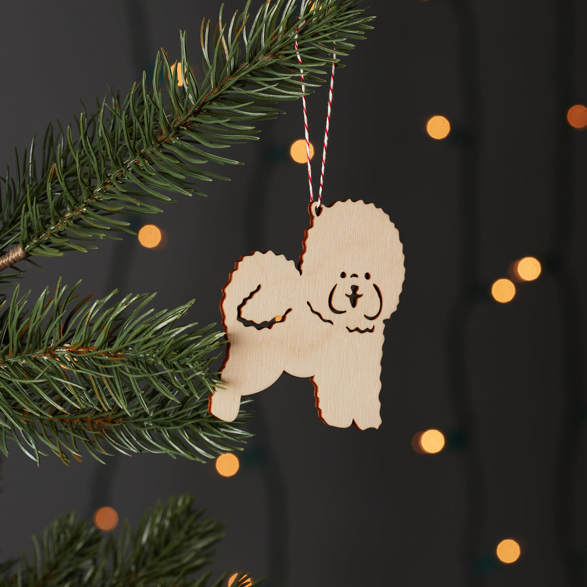 Bichon Frise Dog Ornament