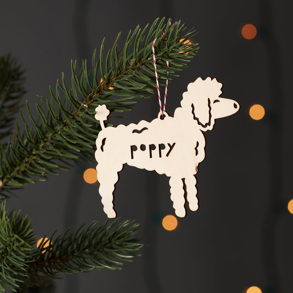 Standard Poodle - Dog Custom Ornament