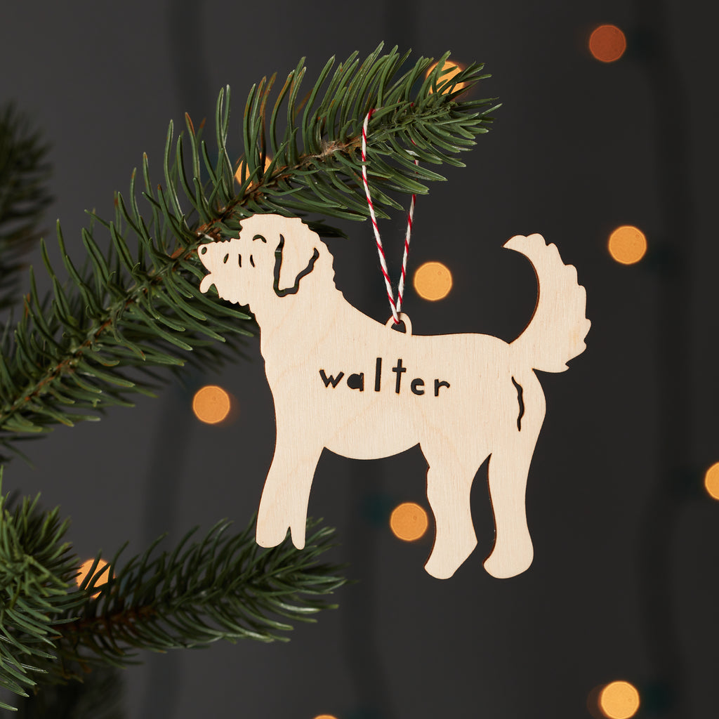 Poodle Mix - Dog Custom Ornament