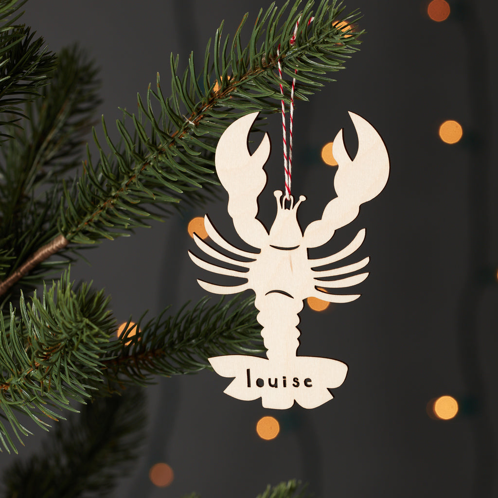 Lobster Custom Ornament