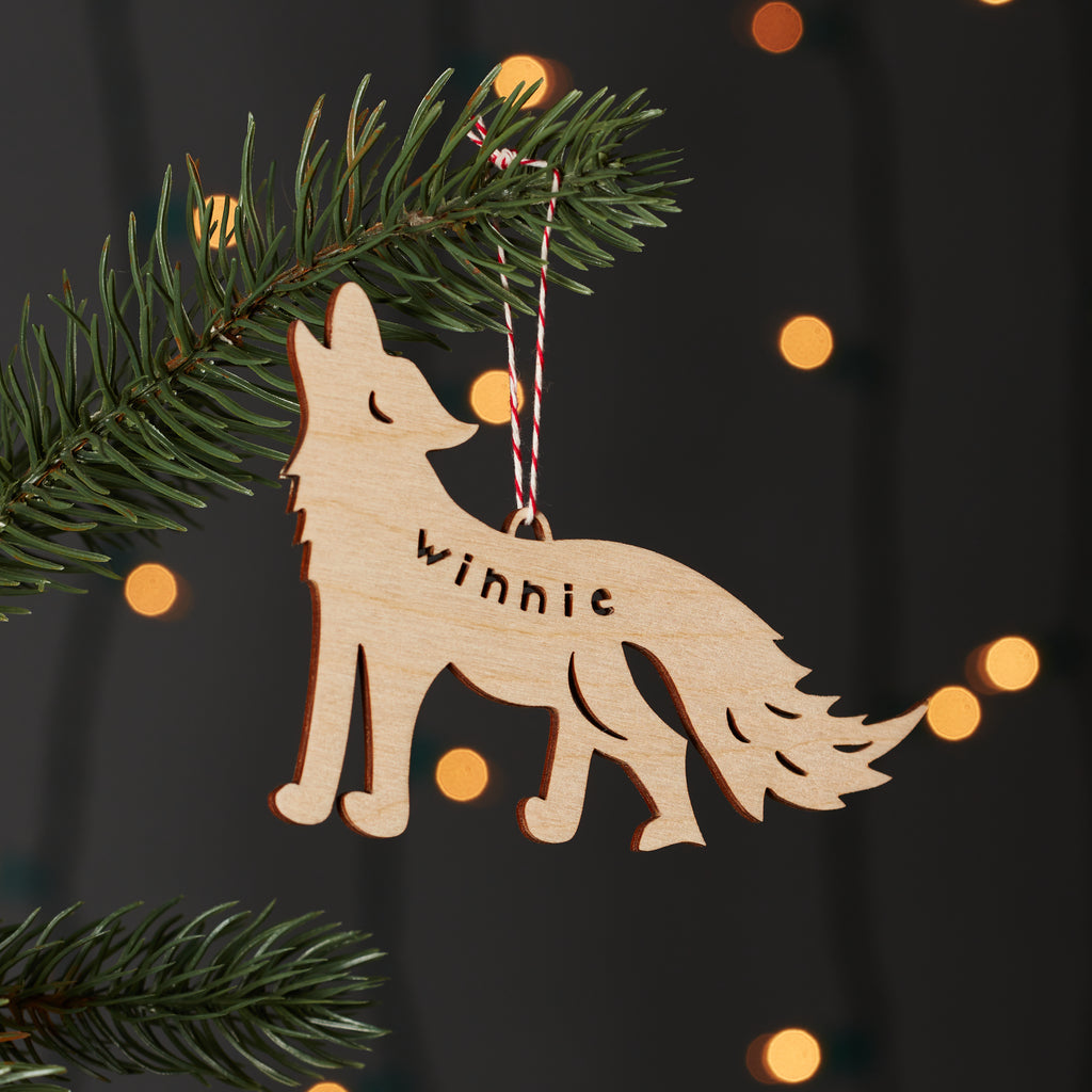 Wolf Custom Ornament