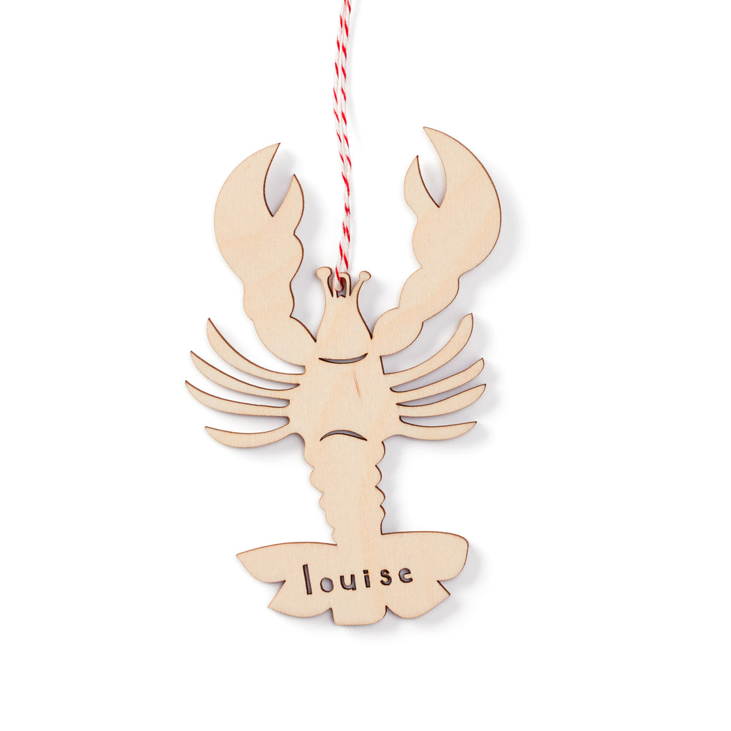 Lobster Custom Ornament