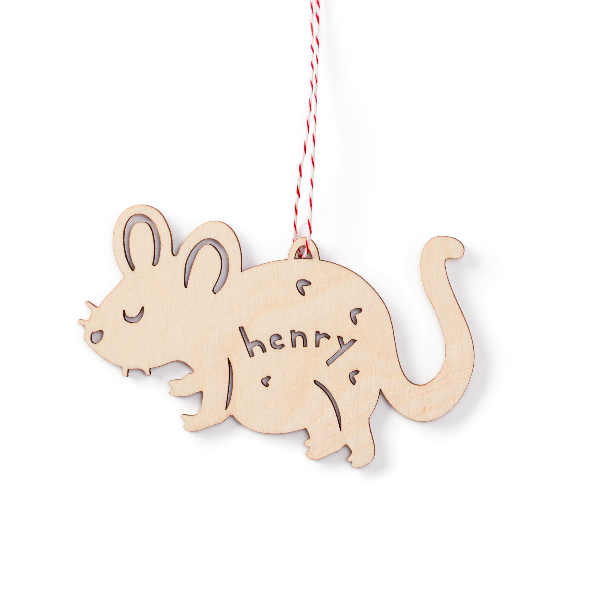 Mouse Custom Ornament