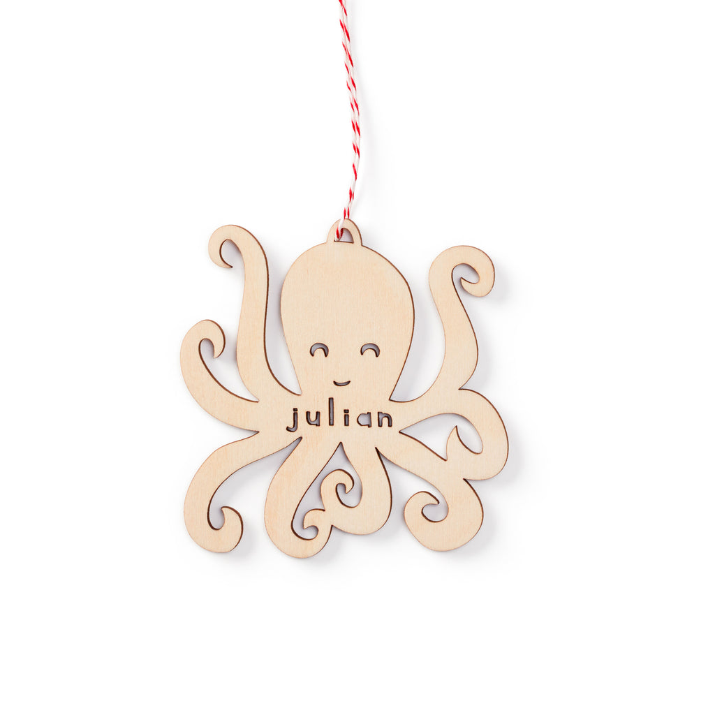 Octopus Custom Ornament
