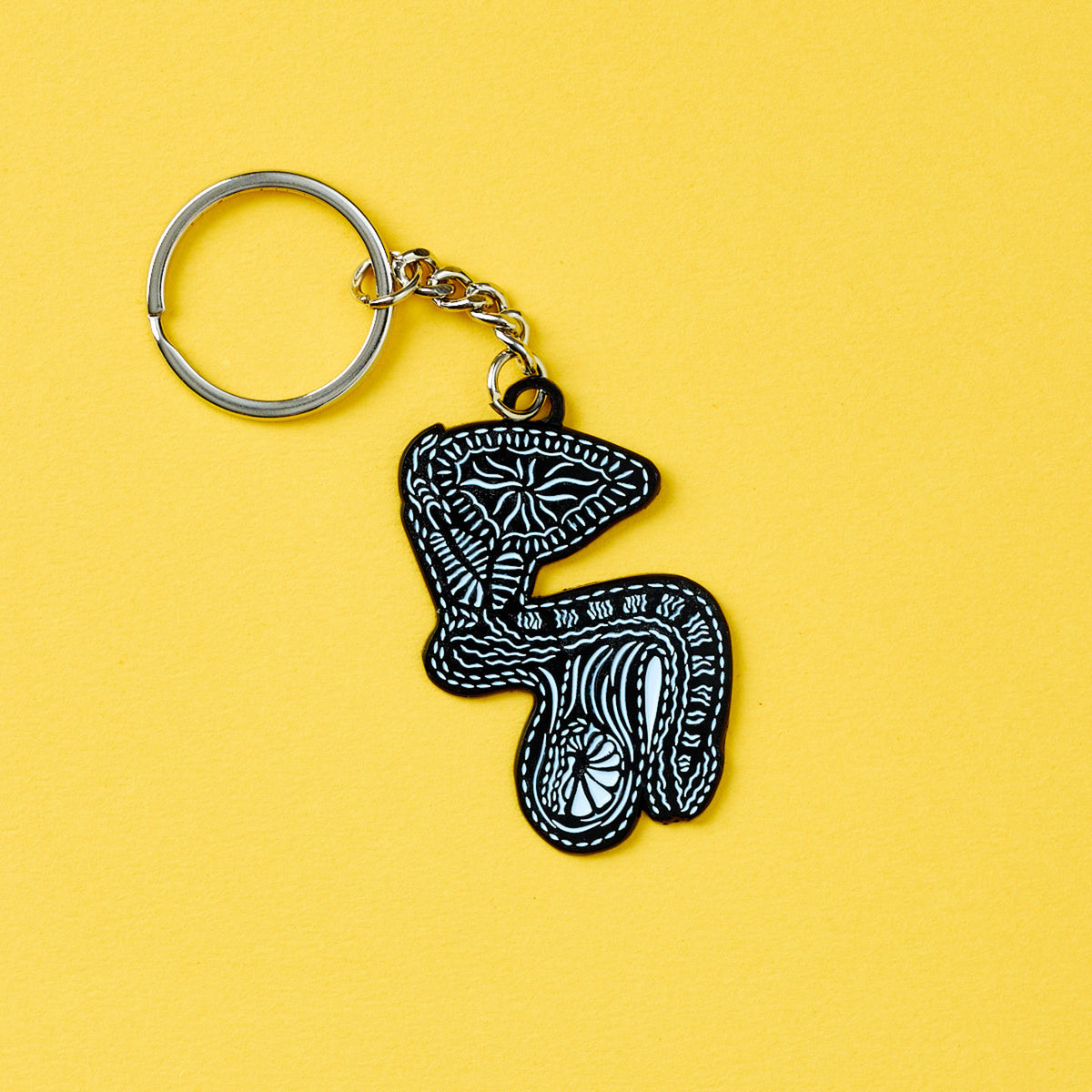 Penis Anatomy Keychain