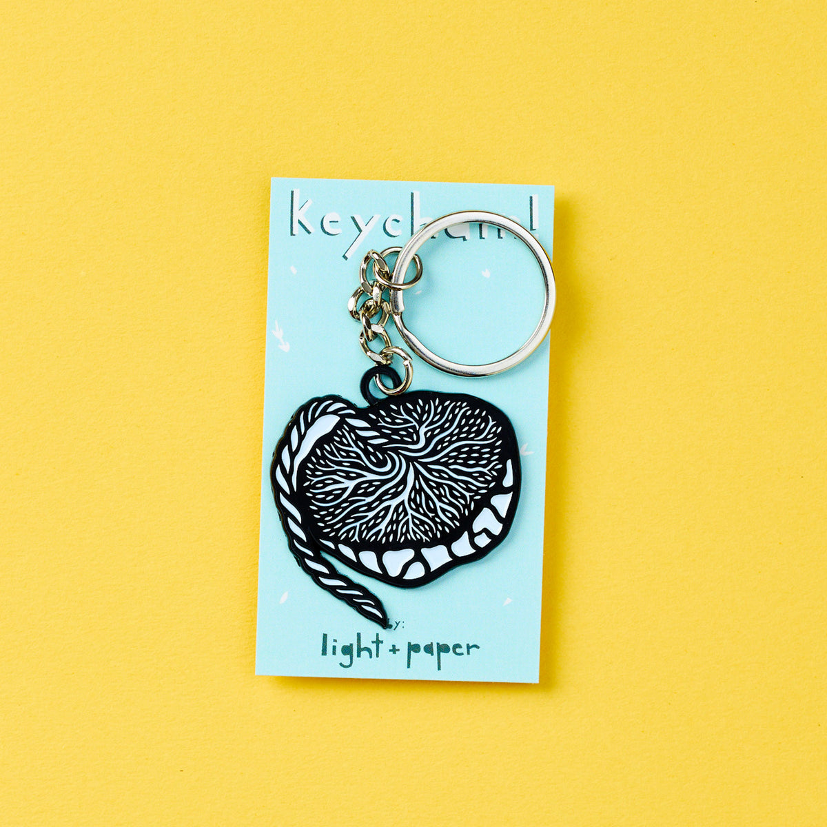 Placenta Anatomy Keychain