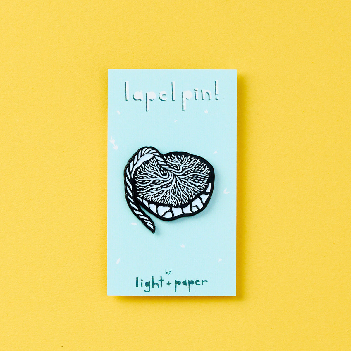 Placenta Anatomy Lapel Pin