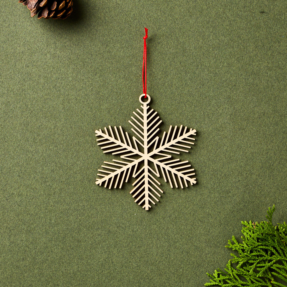 Snowflakes and Stars Ornaments