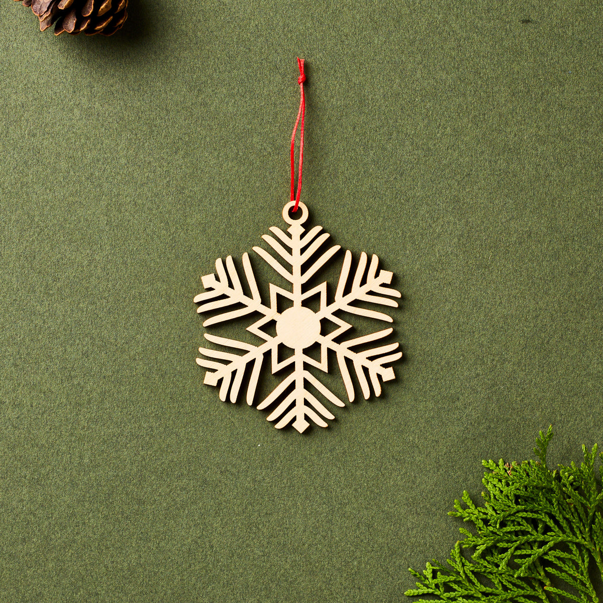 Snowflakes and Stars Ornaments