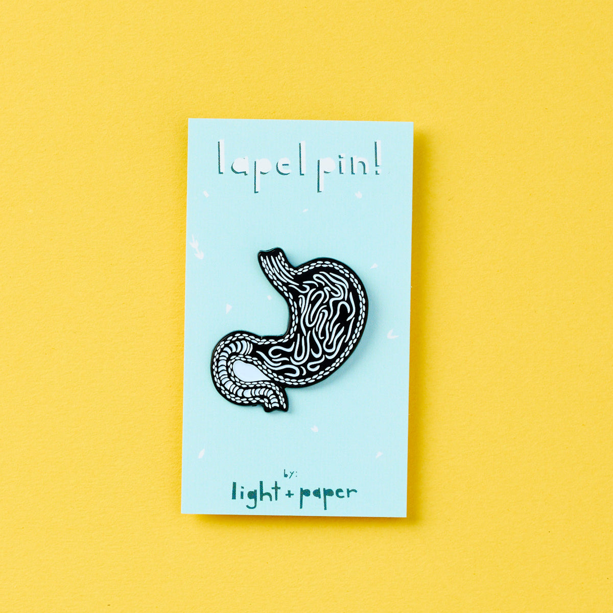 Stomach Anatomy Lapel Pin