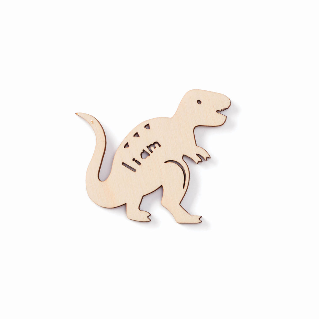 TRex Dinosaur - Custom Wooden Magnet