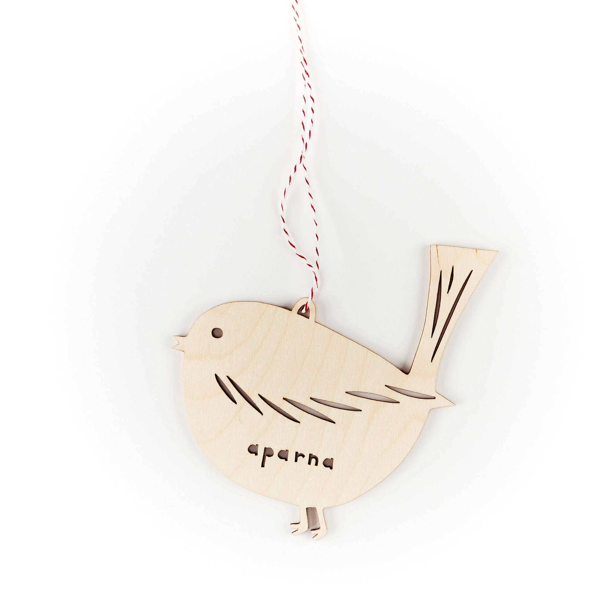 Custom Bird Ornament