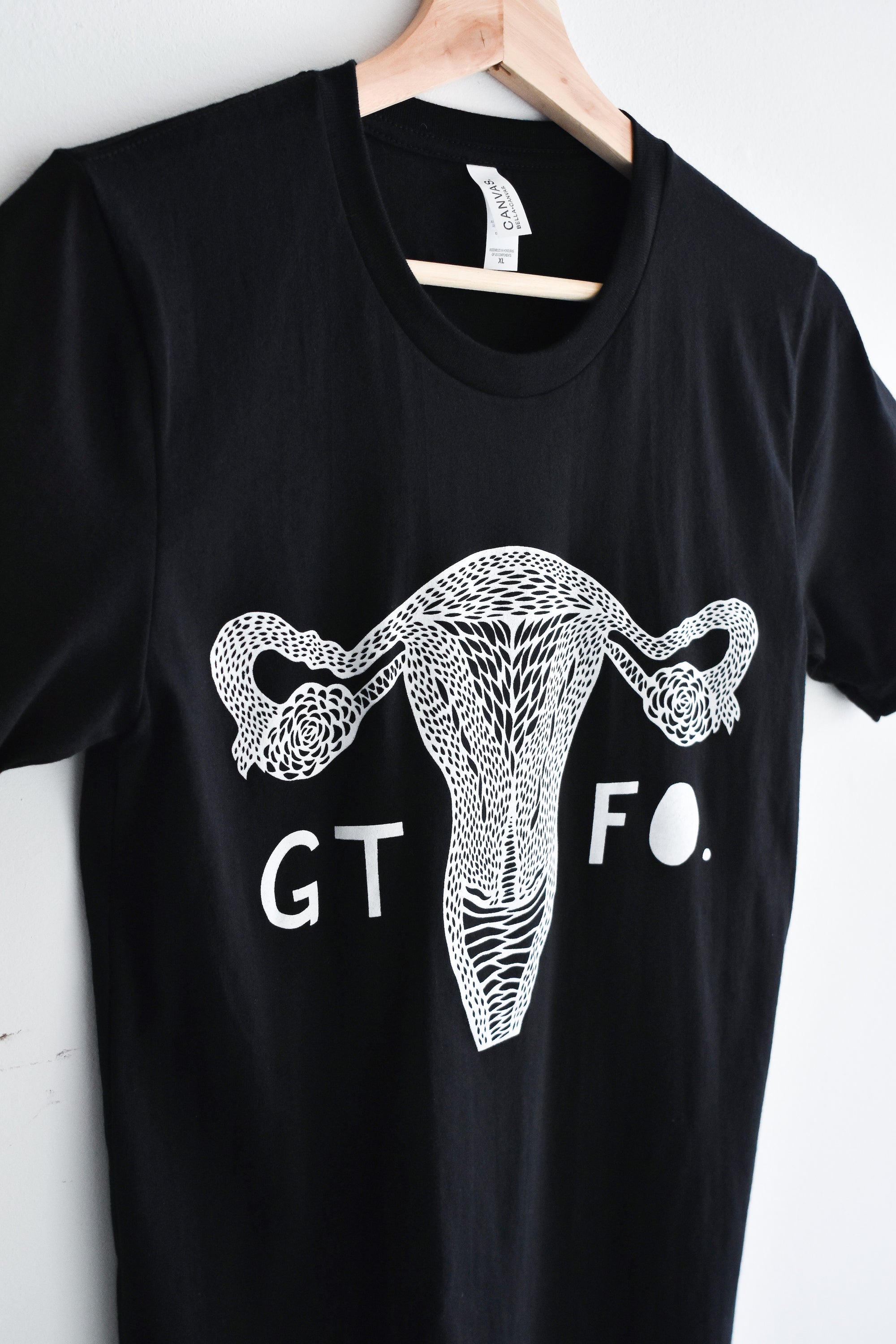 GTFO Pro-Choice Uterus Tee - Unisex sizes