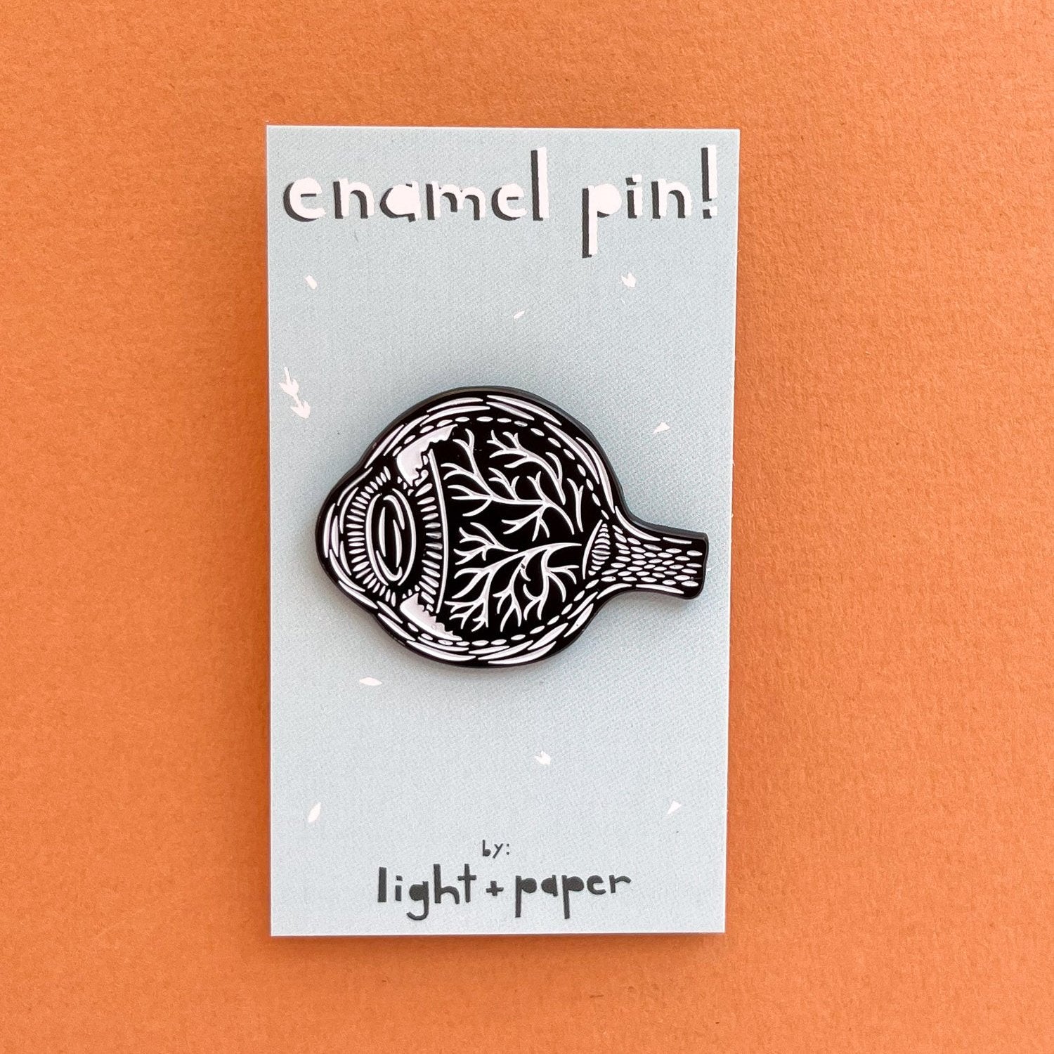 Eyeball Enamel Pin