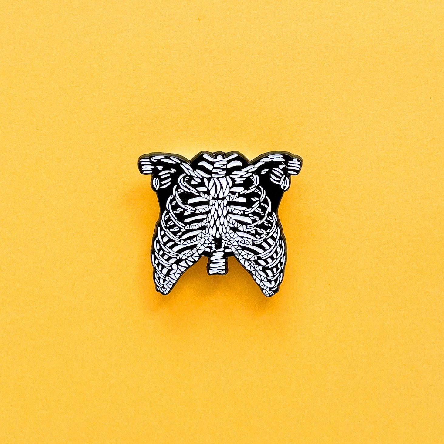 Ribcage Enamel Pin