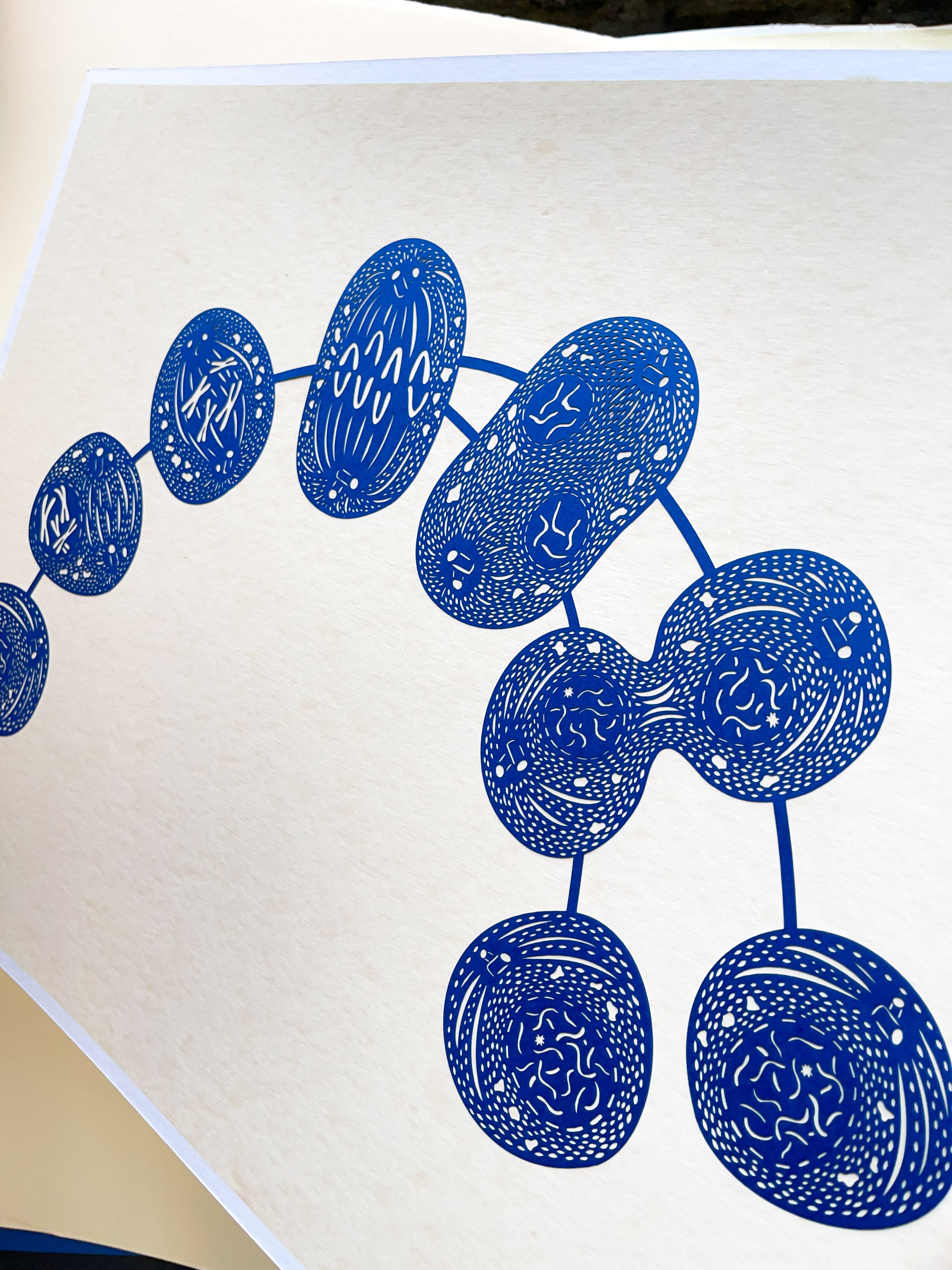 Mitosis Arch Papercutting