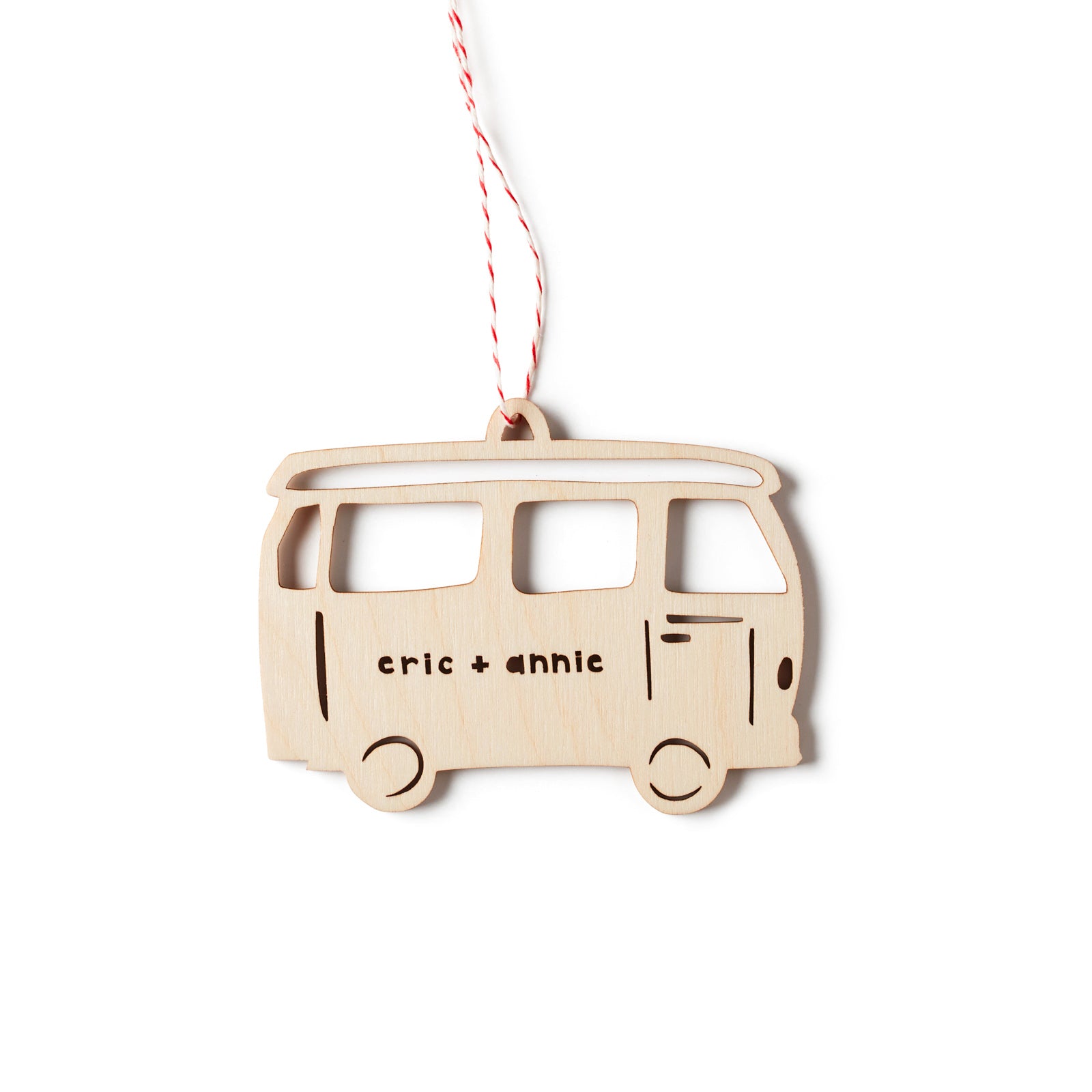 Camper Van Custom Ornament