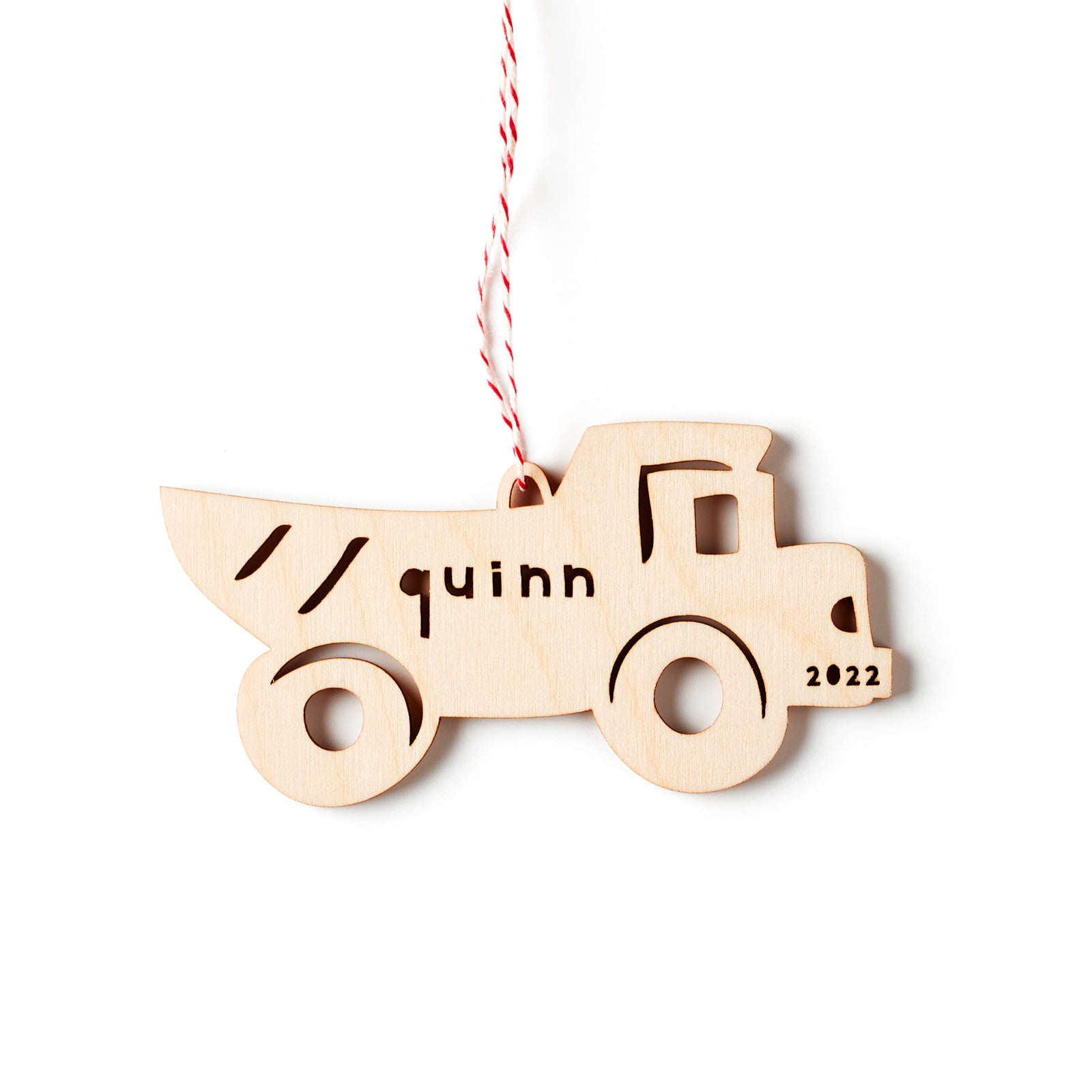 Dump Truck Construction Vehicles Custom Ornament