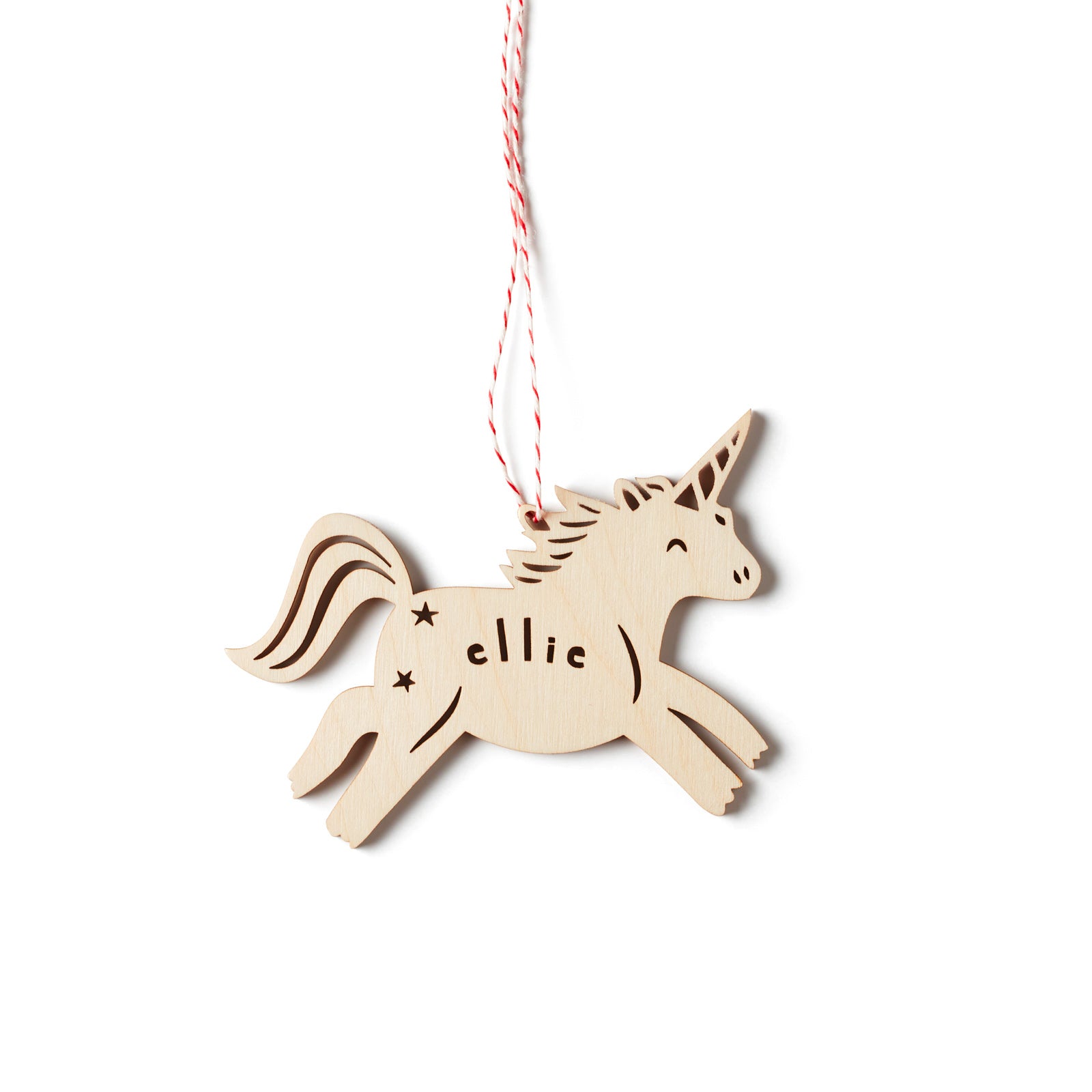 Unicorn Custom Ornament