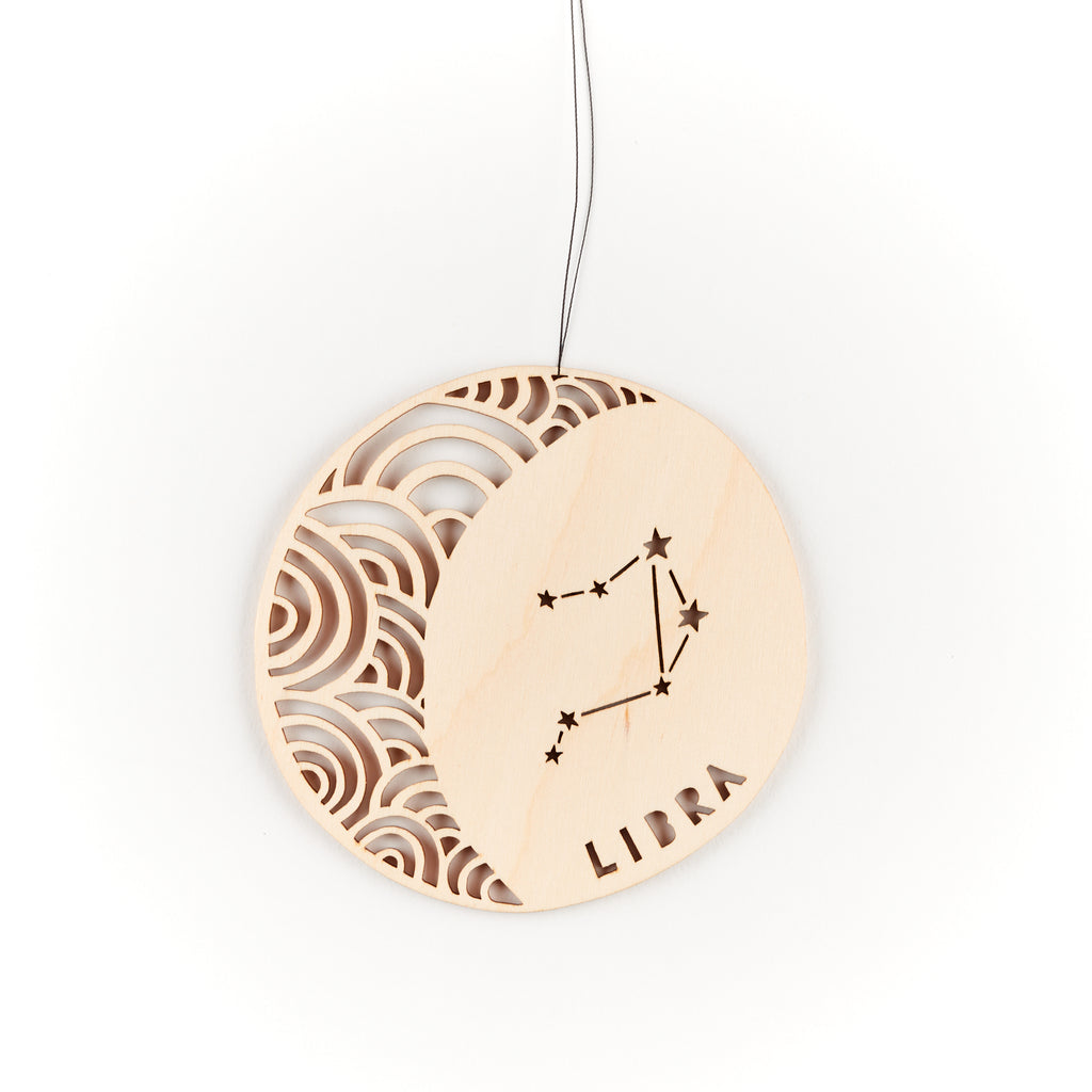 Libra Astrology Personalized Ornament
