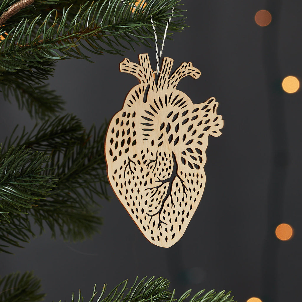 Heart Anatomy Ornament