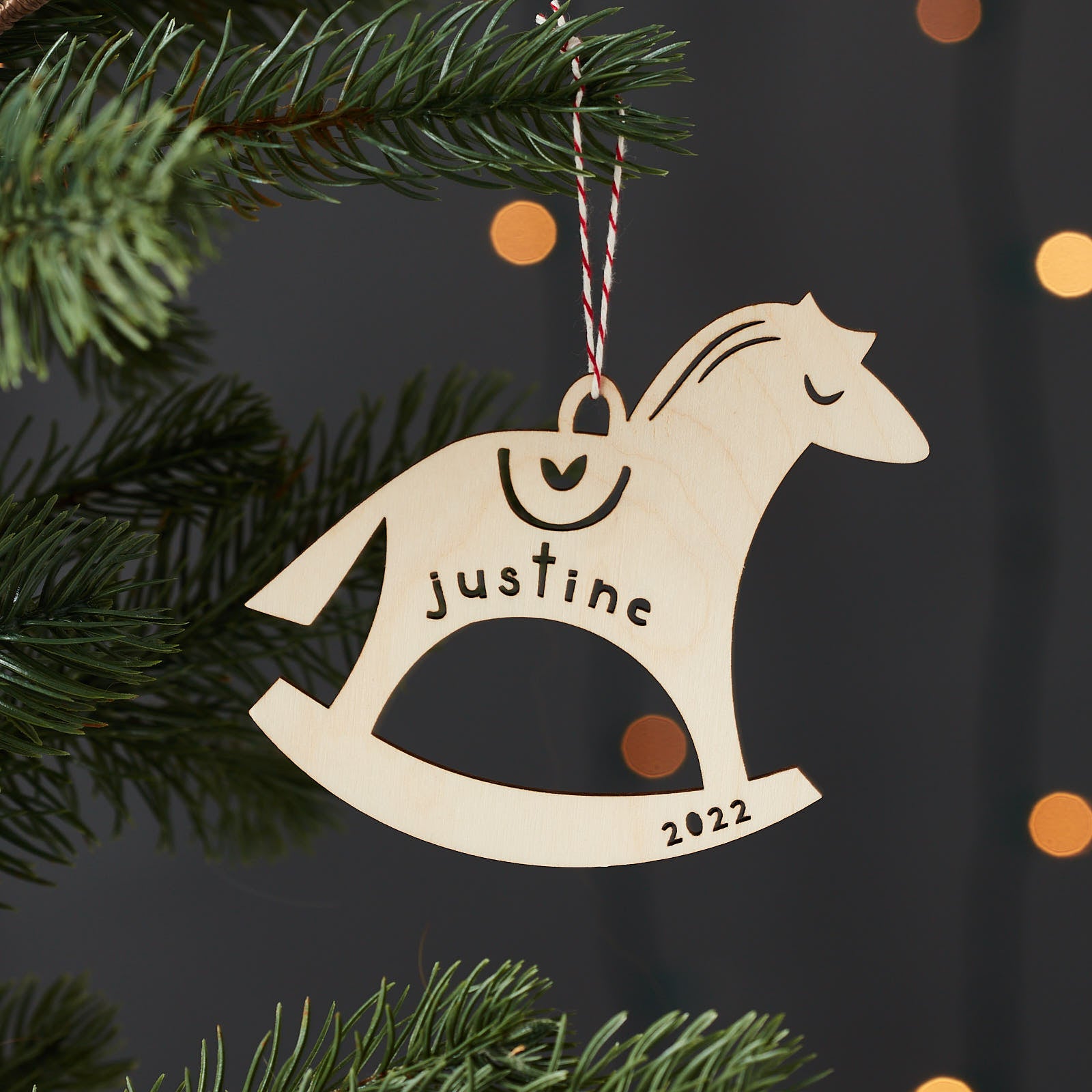 Rocking Horse Custom Ornament