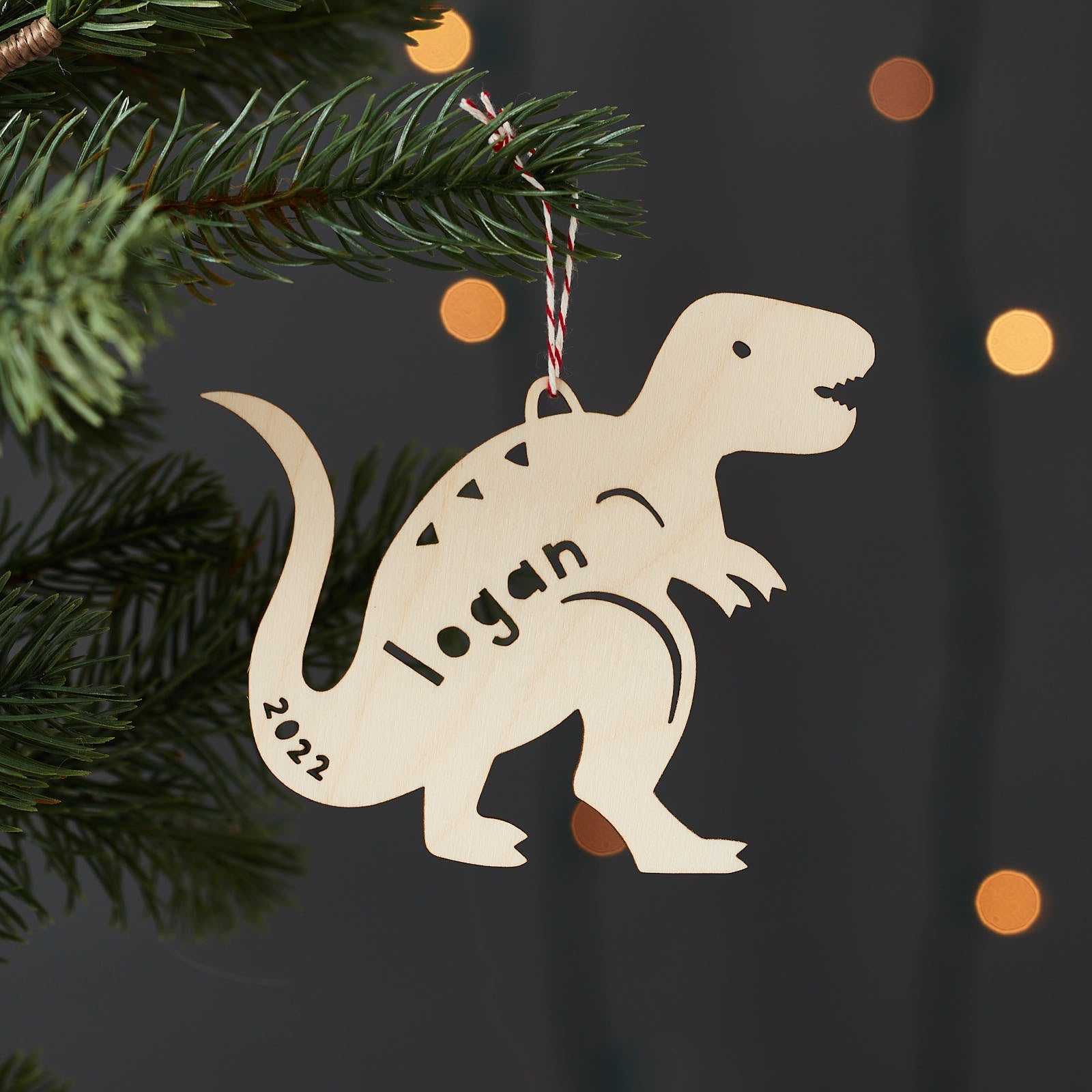 T-Rex Custom Dinosaur Ornament