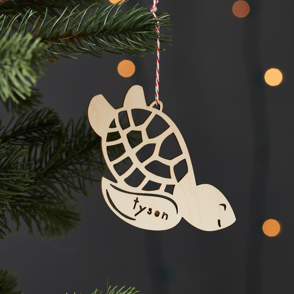 Turtle Custom Ornament