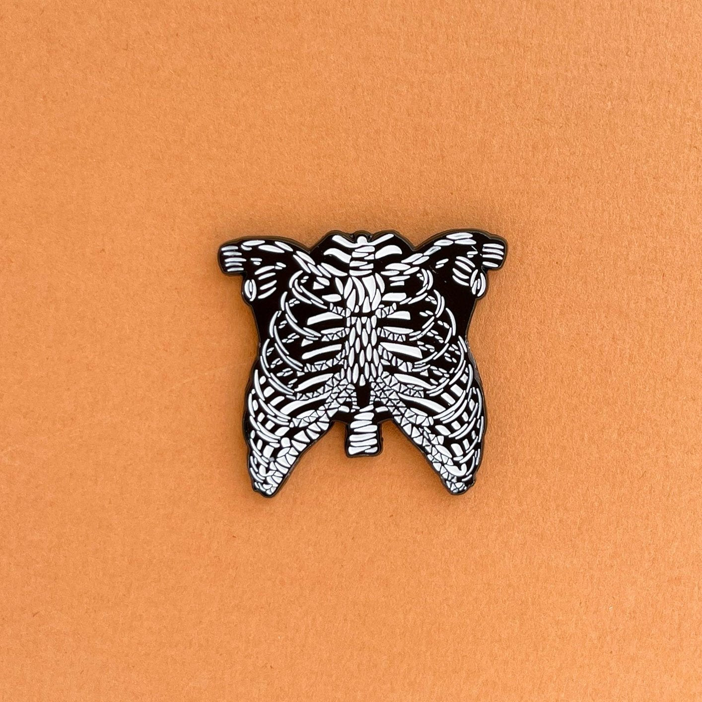 Ribcage Enamel Magnet