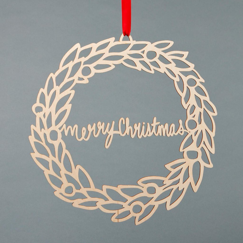 Merry Christmas Wreath