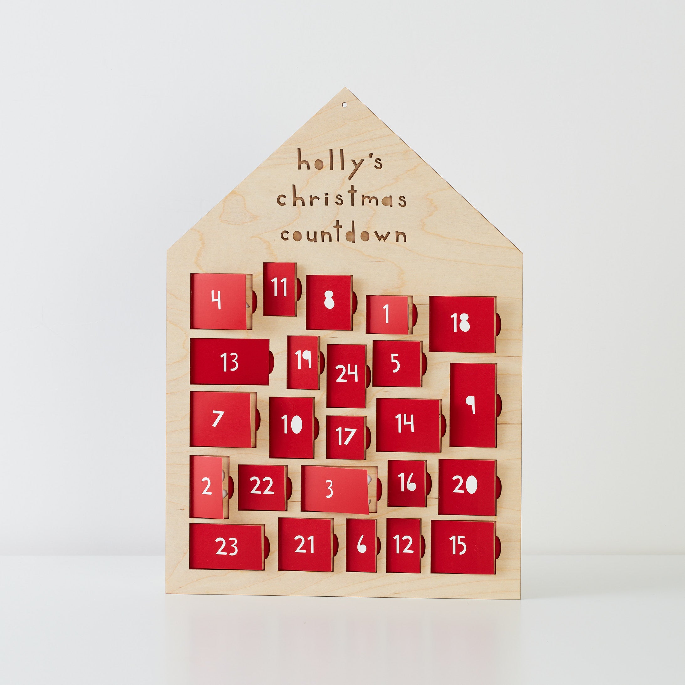 Ornament Advent Calendar Customizable