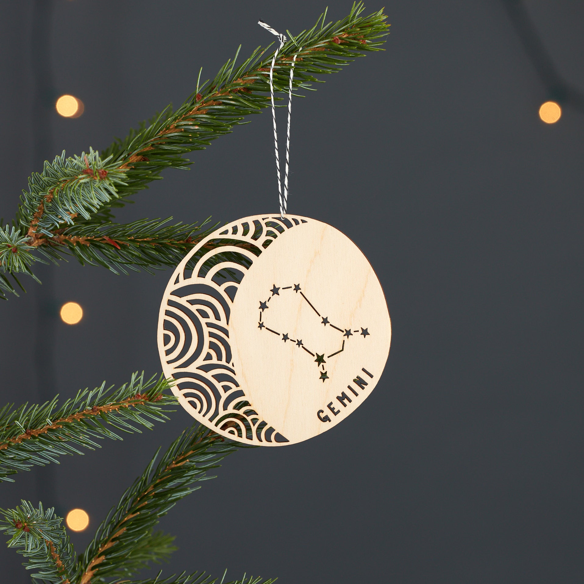 Gemini Astrology Personalized Ornament