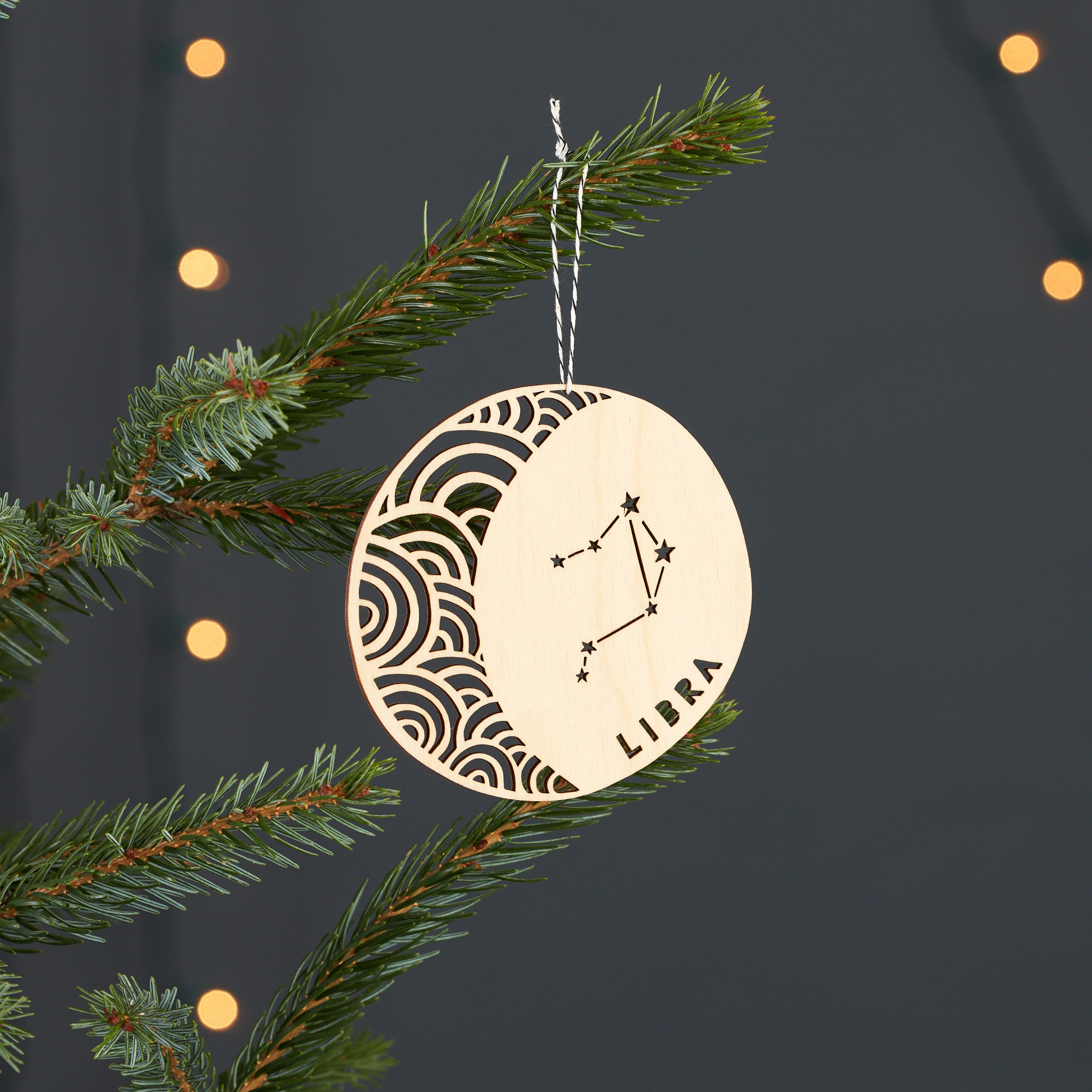 Libra Astrology Personalized Ornament