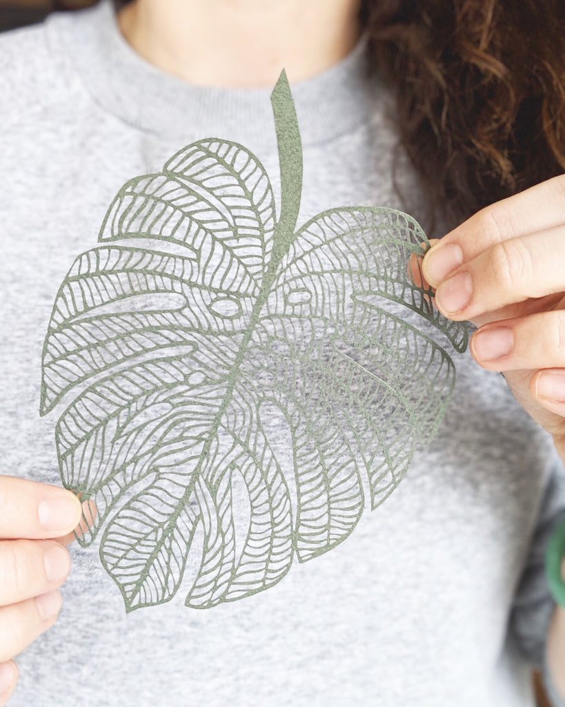 Monstera Leaf Papercutting